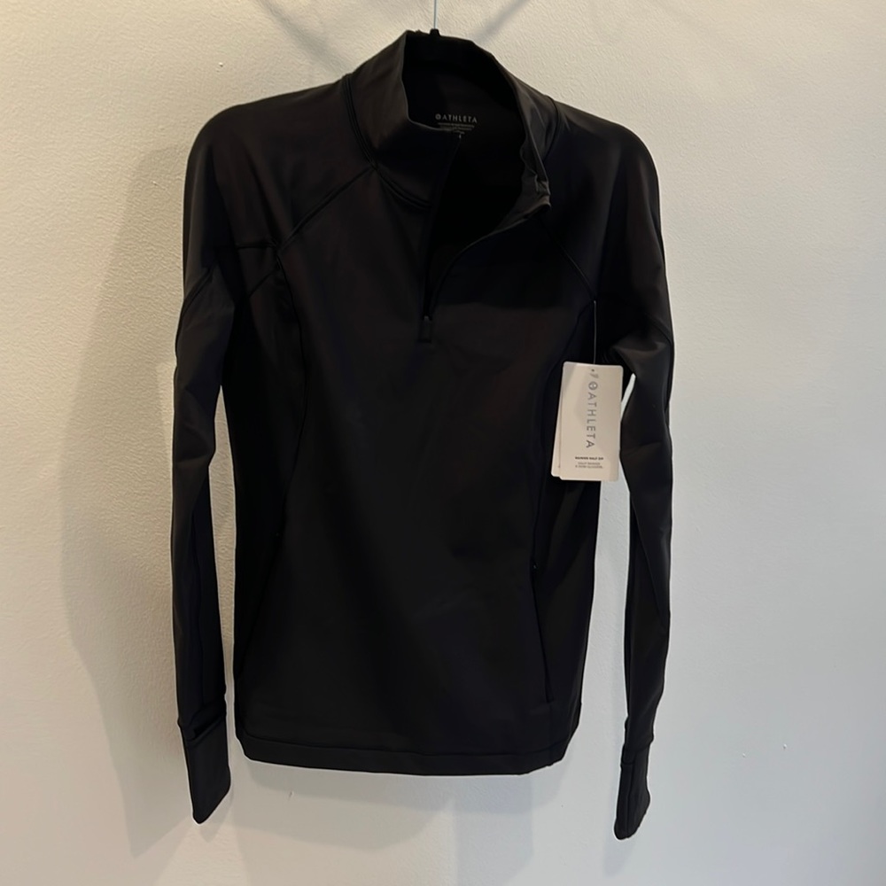Athleta Reinier half zip top